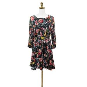 Woman’s MSK floral belted dress size L